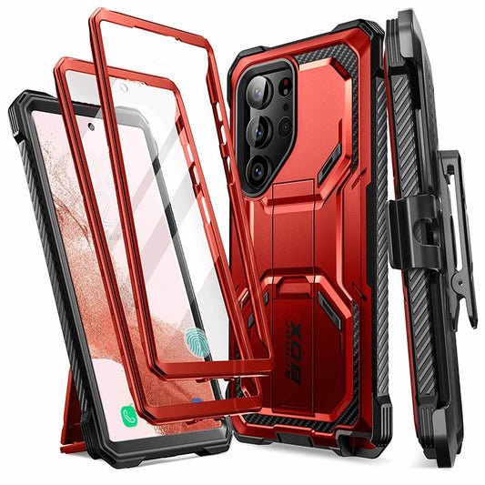 For Samsung Galaxy S23 Ultra Case (2023 Release) 6.8 inch I-BLASON Armorbox Full-Body Rugged Case with Built-in Screen Protector