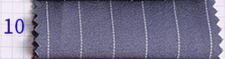 2PCS Navy Blue Stripe Men Suits Custom Men Business Suit with Ticket Pocket Tailored Made Single Breasted Peak Lapel Men Blazer
