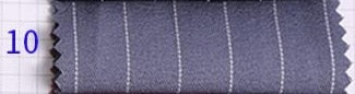 2PCS Navy Blue Stripe Men Suits Custom Men Business Suit with Ticket Pocket Tailored Made Single Breasted Peak Lapel Men Blazer