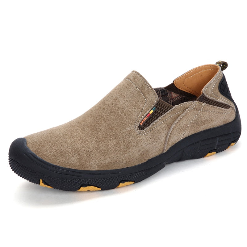 MIXIDELAI Moccasins Male Loafers For Men Shoes Slip On Flats Genuine Leather Driving Walking Soft Footwear Quality Spring Boat