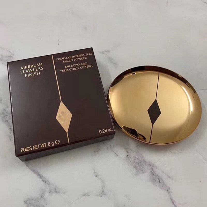 Ct Flawless Setting Powder Foundation for Perfecting Micro Makeup 8G Soft Focus Setting Oil Control Light Skin Normal Size