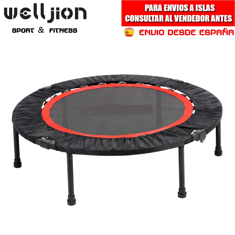 CHILDREN&#39;S TRAMPOLINE FOR KIDS, WITH PROTECTIVE NET, DOOR WITH ZIPPER, 140 CM, FREE SHIPPING